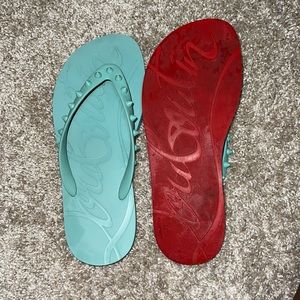 Christian Loub Flip flops